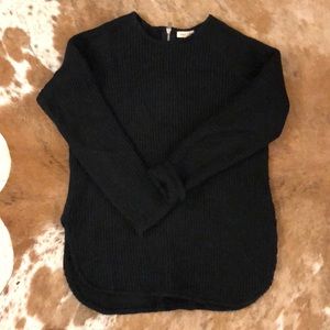 Urban outfitters zip back sweater